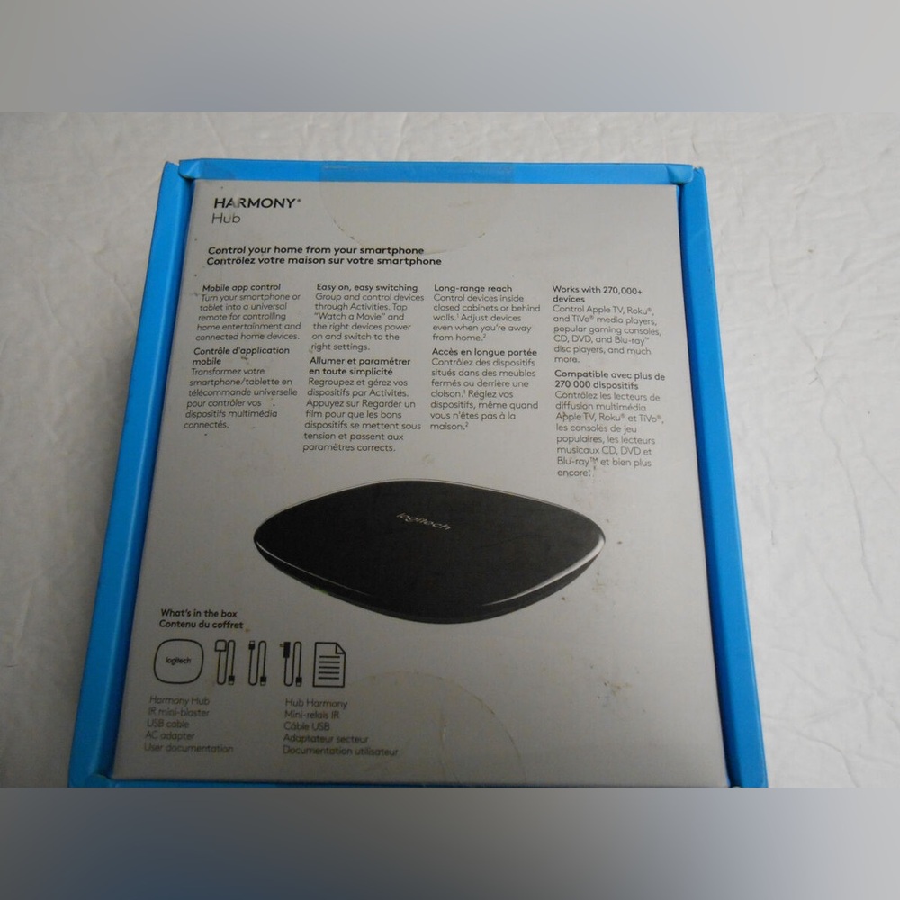 NEW Harmony Hub #915-000238 Logitech - Picture 2 of 2